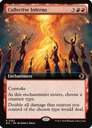 Collective Inferno (Extended Art) (ECL-363) - rare - Foil