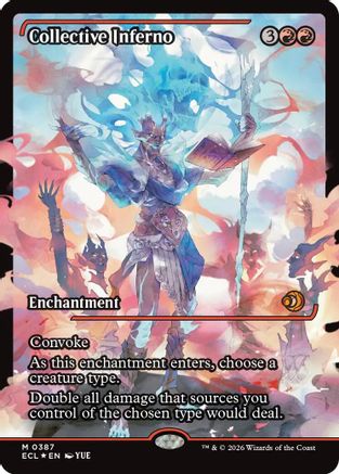 Collective Inferno (Showcase) (ECL-387) - rare - Foil