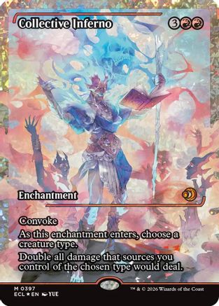 Collective Inferno (Showcase) (Fracture Foil) (ECL-397) - rare - Foil