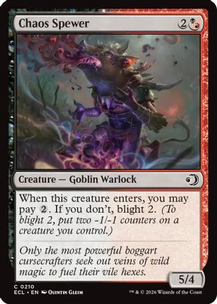 Chaos Spewer (ECL-210) - common