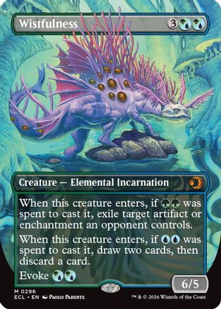 Wistfulness (Borderless) (ECL-296) - mythic - Foil