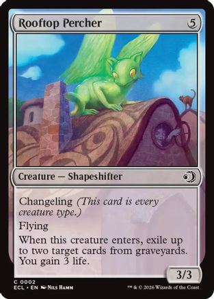 Rooftop Percher (ECL-002) - common