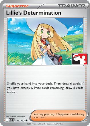Lillie's Determination (119/132) - PPSC  - Uncommon - Holofoil