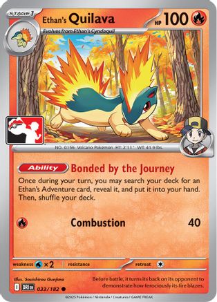 Ethan's Quilava (033/182) - PPSC  - Common