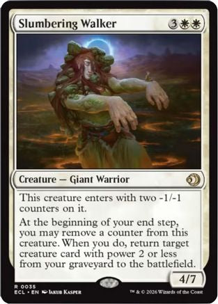 Slumbering Walker (ECL-035) - rare