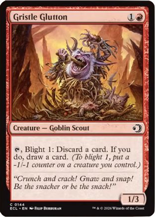 Gristle Glutton (ECL-144) - common - Foil