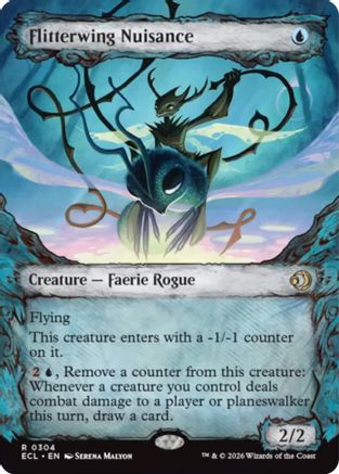 Flitterwing Nuisance (Showcase) (ECL-304) - rare - Foil