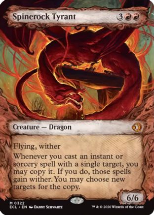 Spinerock Tyrant (0322) (Showcase) (ECL-322) - mythic - Foil