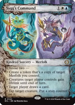 Sygg's Command (Showcase) (ECL-342) - rare - Foil