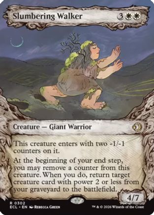 Slumbering Walker (Showcase) (ECL-302) - rare