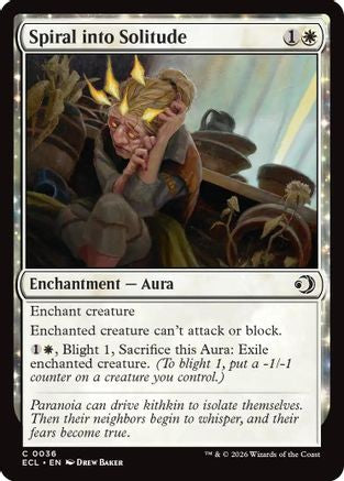Spiral into Solitude (ECL-036) - common - Foil