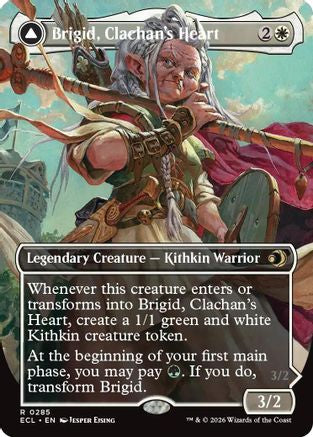 Brigid, Clachan's Heart (Borderless) (ECL-285) - rare