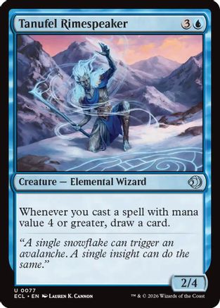 Tanufel Rimespeaker (ECL-077) - uncommon - Foil