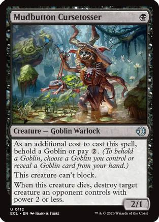 Mudbutton Cursetosser (ECL-112) - uncommon
