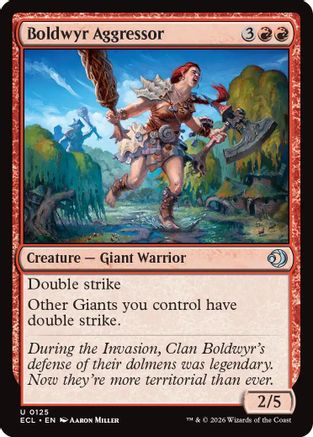 Boldwyr Aggressor (ECL-125) - uncommon - Foil