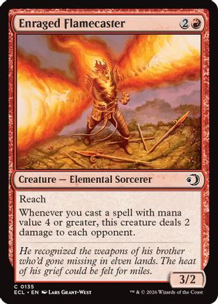Enraged Flamecaster (ECL-135) - common