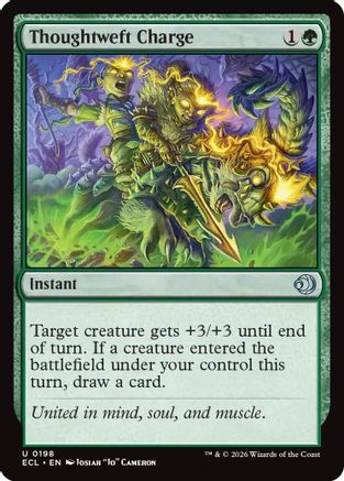 Thoughtweft Charge (ECL-198) - uncommon - Foil