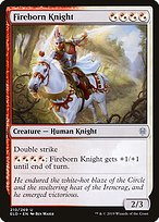 Fireborn Knight (ELD-210) - uncommon