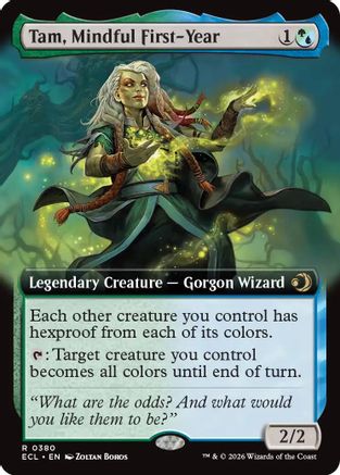 Tam, Mindful First-Year (Extended Art) (ECL-380) - rare - Foil