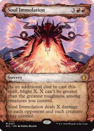 Soul Immolation (Showcase) (ECL-321) - mythic