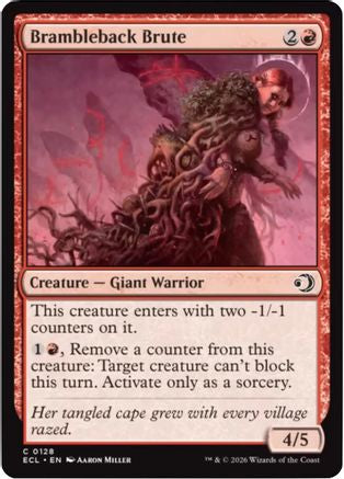 Brambleback Brute (ECL-128) - common - Foil