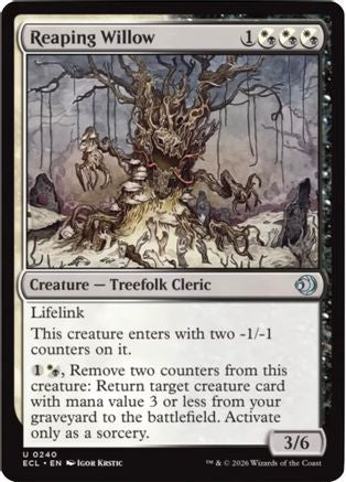 Reaping Willow (ECL-240) - uncommon - Foil