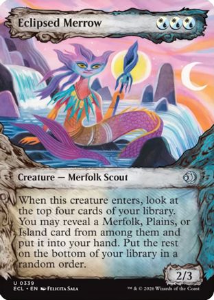 Eclipsed Merrow (Showcase) (ECL-339) - uncommon