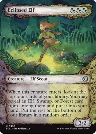 Eclipsed Elf (Showcase) (ECL-336) - uncommon