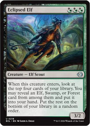 Eclipsed Elf (ECL-218) - uncommon - Foil