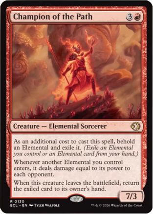 Champion of the Path (ECL-130) - rare - Foil