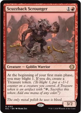 Scuzzback Scrounger (ECL-153) - rare - Foil