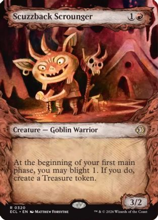 Scuzzback Scrounger (Showcase) (ECL-320) - rare