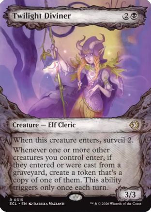 Twilight Diviner (Showcase) (ECL-315) - rare - Foil