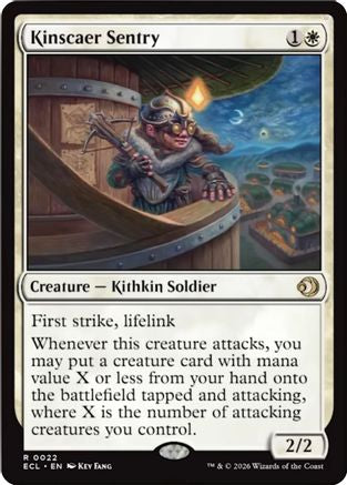 Kinscaer Sentry (ECL-022) - rare