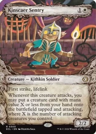 Kinscaer Sentry (Showcase) (ECL-300) - rare