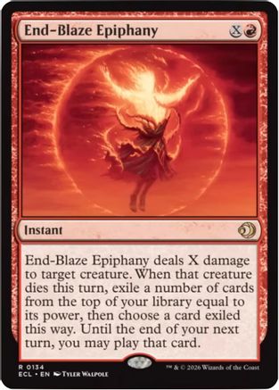 End-Blaze Epiphany (ECL-134) - rare