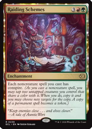 Raiding Schemes (ECL-239) - rare - Foil