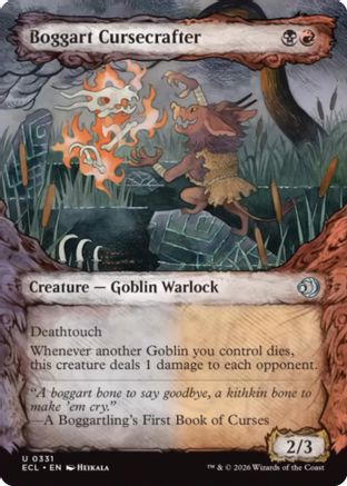 Boggart Cursecrafter (Showcase) (ECL-331) - uncommon