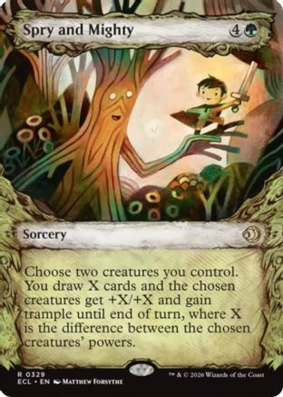 Spry and Mighty (Showcase) (ECL-329) - rare