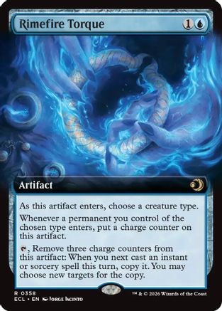 Rimefire Torque (Extended Art) (ECL-358) - rare - Foil