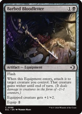Barbed Bloodletter (ECL-086) - common - Foil