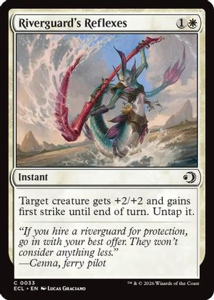 Riverguard's Reflexes (ECL-033) - common - Foil