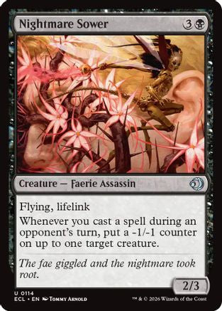Nightmare Sower (ECL-114) - uncommon - Foil