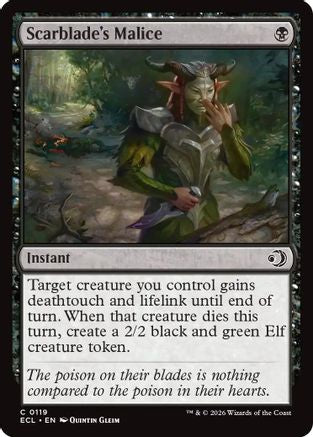 Scarblade's Malice (ECL-119) - common