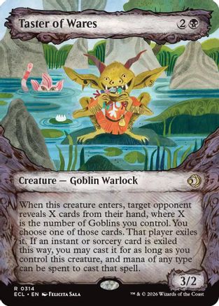 Taster of Wares (Showcase) (ECL-314) - rare - Foil