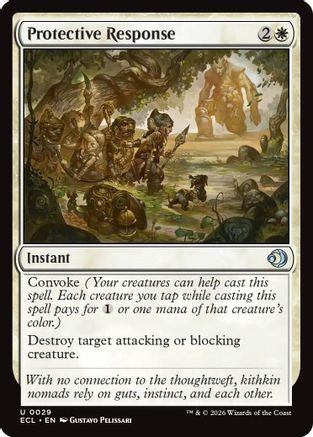 Protective Response (ECL-029) - uncommon - Foil