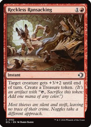 Reckless Ransacking (ECL-152) - common