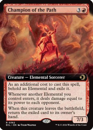 Champion of the Path (Extended Art) (ECL-362) - rare