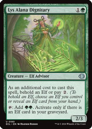 Lys Alana Dignitary (ECL-180) - uncommon - Foil