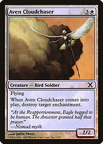 Aven Cloudchaser (10E-07★) - common - Foil